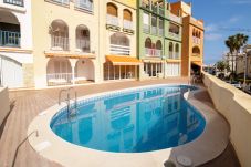 Apartamento en Alcoceber / Alcossebre -  Playa Cargador - Atico con terraza y piscina
