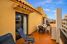 Apartamento en Alcoceber / Alcossebre -  Playa Cargador - Atico con terraza y piscina