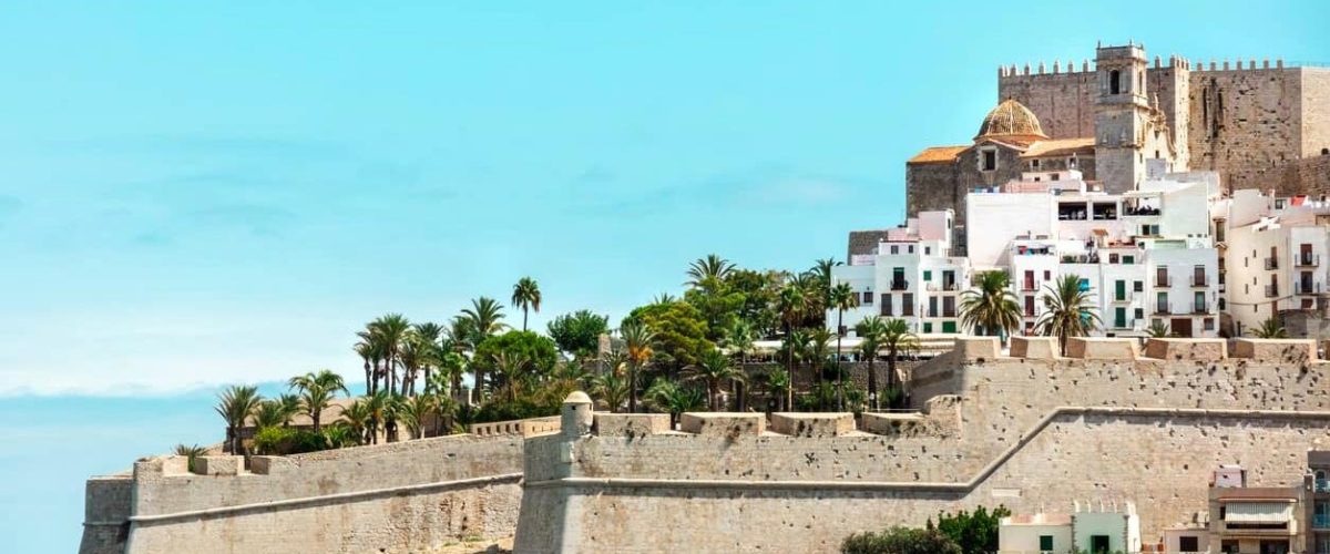 castillo peñiscola en castellon valencia