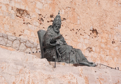 Castillo de Peñíscola, papa luna