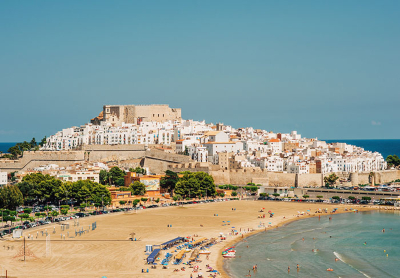 plage sud de Peñiscola