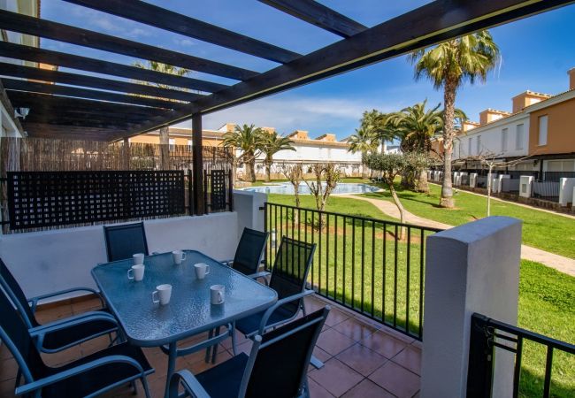  à Alcoceber / Alcossebre -  Adosado familiar Palm Beach 130 ALCOSSEBRE